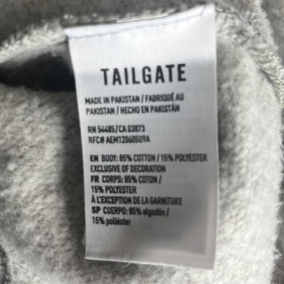 Penn State Snap Sweatshirt Womens Large Gray Tailgate Fanwear - Picture 12 of 12